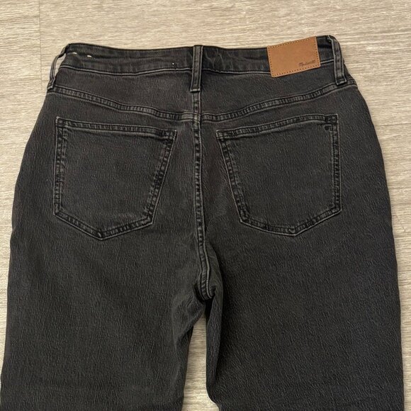 MADEWELL CURVY PERFECT VINTAGE JEAN BLACK - Picture 1 of 3